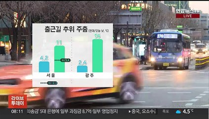 [날씨] 추위 풀려, 출근길 영상권…중부 미세먼지 '나쁨'