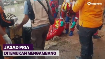 Bikin Geger, Sosok Jasad Pria Ditemukan Tersumbat Sampah di Aliran Kalimalang