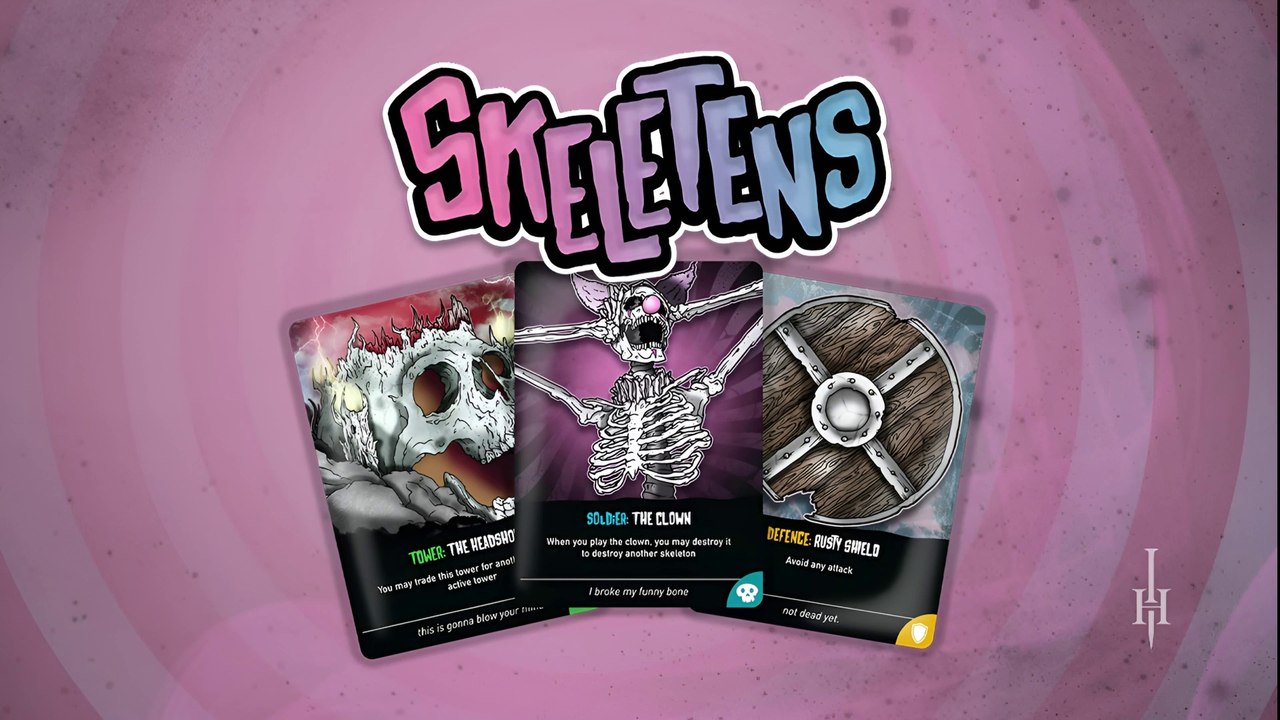 SKELETENS - 2-4 player bone-rattling card game