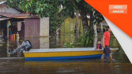 Lebih 6,000 mangsa banjir terjejas di Kelantan