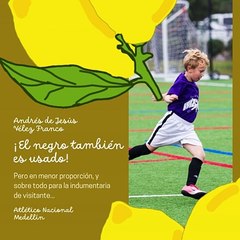 -ANDRÉS DE JESÚS VÉLEZ FRANCO- INDUMENTARIA DEL ATLÉTICO NACIONAL MEDELLÍN (PARTE 2) (@AndresdeJesus90)