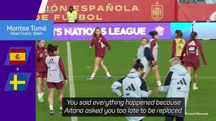 Spain coach Tomé sticks to her guns over Italy sub mistake