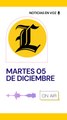 Resumen de noticias martes 05 de diciembre