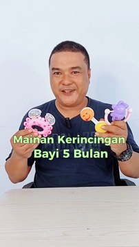 Unboxing mainan kerincingan - mainan kerincingan anak - mainan bayi 7 bulan #mainananak