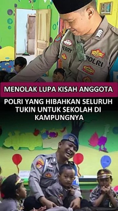 Menolak Lupa Kisah Anggota Polri yang Hibahkan Seluruh Tukin untuk Sekolah di Kampungnya