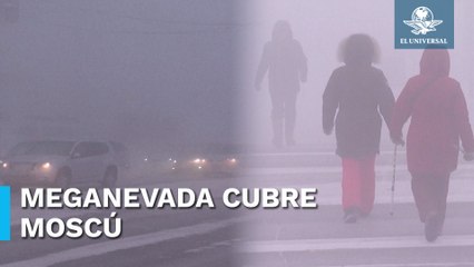 Moscú registra meganevada en casi 150 años y temperaturas de hasta menos 50 grados bajo cero