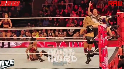 Katana Chance & Kayden Carter vs Natalya & Tegan Nox (Full Match) - WWE Monday Night Raw (December 4 2023) Live