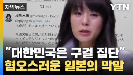 [자막뉴스] "대한민국은 구걸 집단" 혐오스러운 일본의 막말 '분노' / YTN