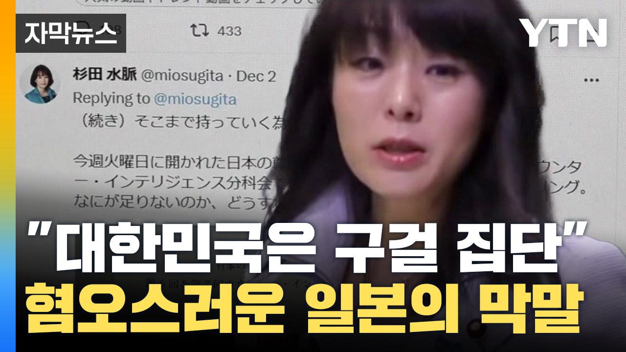 [자막뉴스] "대한민국은 구걸 집단" 혐오스러운 일본의 막말 '분노' / YTN