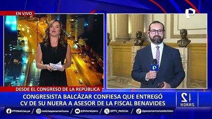 José María Balcázar: Nuera de congresista fue nombrada en la Fiscalía tras reunión con asesores de Benavides