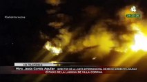 Mtro. Jesús Cortés nos habla sobre el estado de la laguna de Villa Corona respecto al incendio