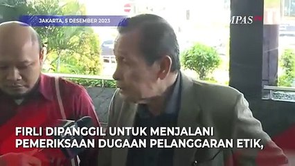 Kemunculan Firli Bahuri di KPK Penuhi Panggilan Dewas