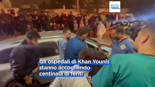 Raid di Israele nella notte in tutta la Striscia Occhi puntati sull'avanzata a Khan Younis