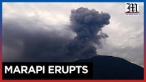 Mount Marapi in Indonesia erupts, spewing ash