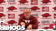 Hogs' Mike Neighbors on UCLA Win