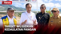 Presiden Jokowi Tinjau Pembangunan Bendungan Mbay di NTT