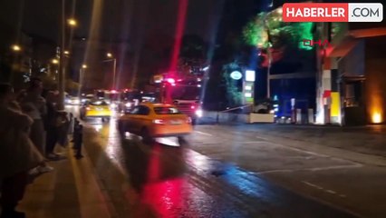 Şişli'de hareketli gece! Otelin mutfağında yangın çıktı, 2 kişi yaralandı
