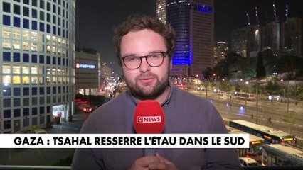 Gaza : Tsahal resserre l'étau dans le sud