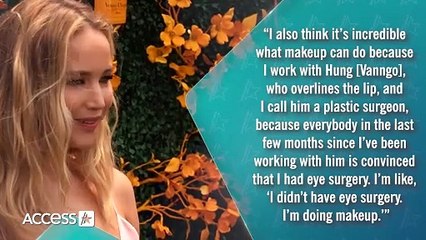 Jennifer Lawrence Claps Back At Plastic Surgery Rumors