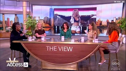 Whoopi Goldberg DEFENDS Dolly Parton's Dallas Cowboys Cheerleader Outfit