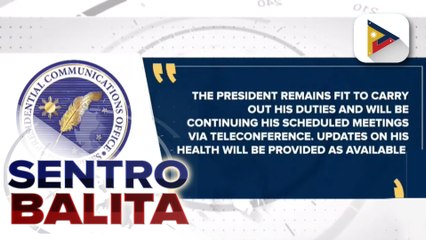 PBBM, patuloy pa rin sa pagtatrabaho kahit nag-positibo sa COVID-19