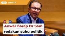 Anwar harap imej sederhana Dr Sam redakan suhu politik