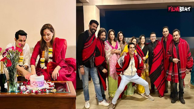 Randeep Hooda Lin Laishram's Post Wedding celebration, Cake Cutting, party Photos Viral! FilmiBeat