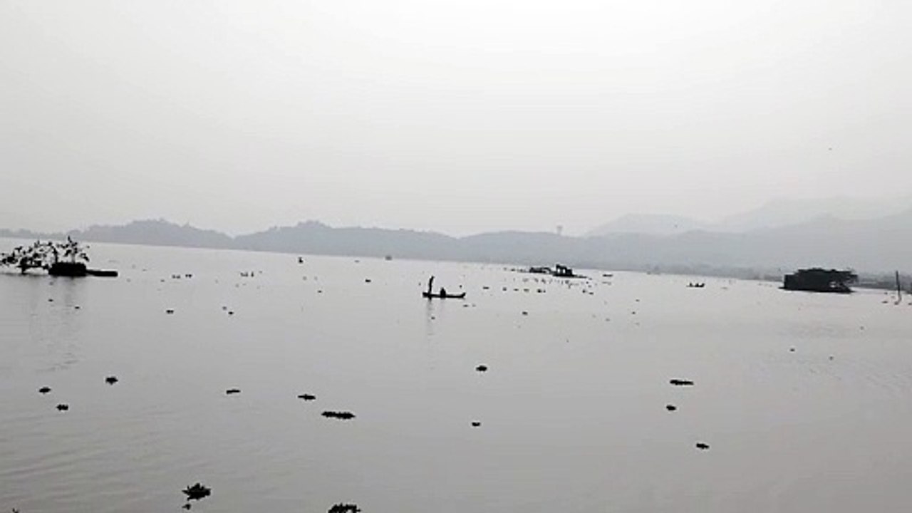 DenceFog: कोहरे की चादर में लिपटा अजमेर... देखें वीडियो