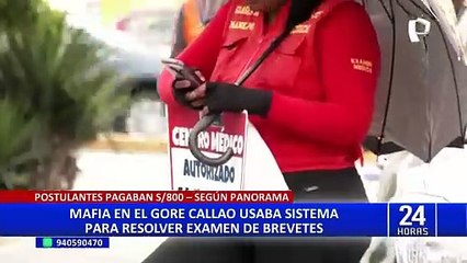 Exgerente de Transportes del Gore Callao niega pertenecer a mafia que otorga brevetes con examen simulado
