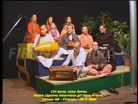 Chi sono, cosa fanno. Padre Ugolino intervista gli Hare Krishna - Canale 48 - 29 11 1980