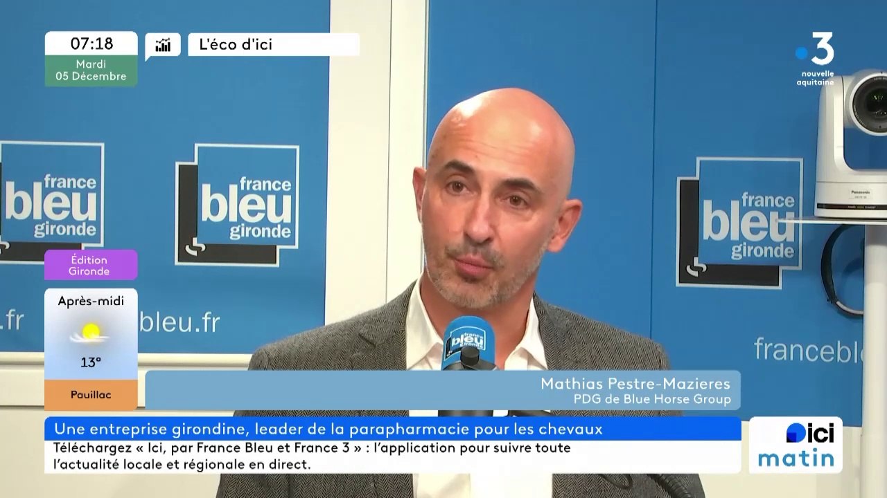 Mathias Pestre-Mazieres, PDG de Blue Horse Group
