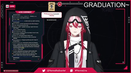 ARCHIVE | 【GRADUATION DAY】 I was here. 【Vermelha Scarlet Ch. ASPIRA Project】