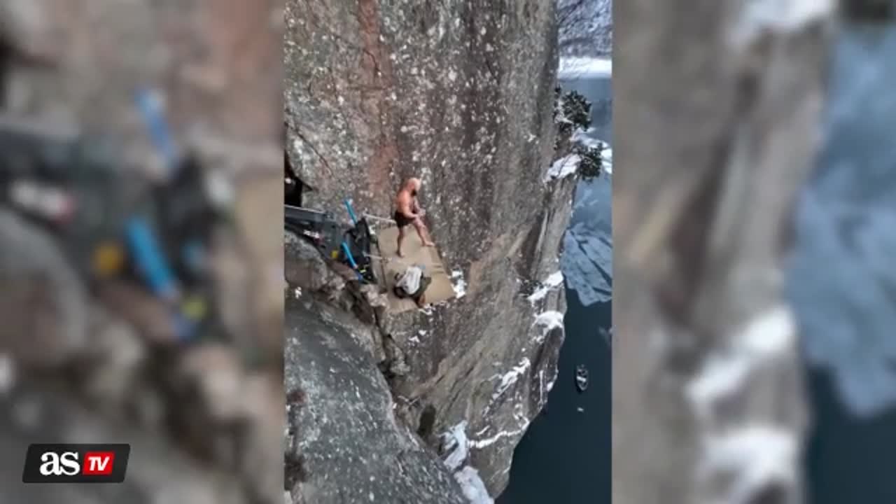 VIDEO: Ken Stornes records 40.5 meter (132 ft) death jump world record