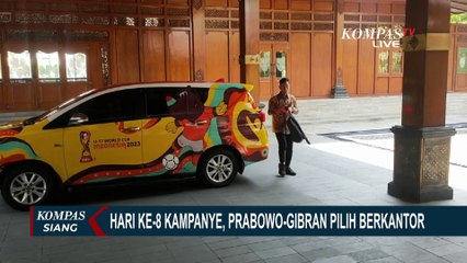 Prabowo-Gibran Pilih Berkampanye di Akhir Pekan dan Fokus Bekerja di Hari Kerja