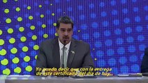 Nicolás Maduro afirma tener 