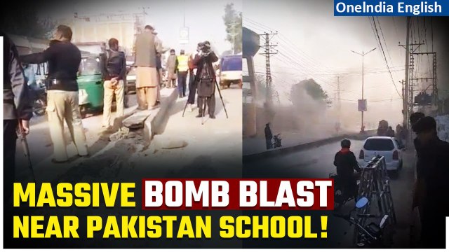 Pakistan: IED explosion near Peshawar Public School injures 7 including 3 children | Oneindia News