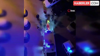 Öldürdüğü kız arkadaşı ambulansa taşınırken erkek arkadaşının "Sibel'im yaşasın" diyerek feryat ettiği görüntüler ortaya çıktı