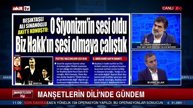 O Siyonizm'in sesi oldu biz Hakk'ın sesi olmaya çalıştık