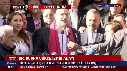 Buğra Gökçe İzmir'de aday adaylığını açıkladı!