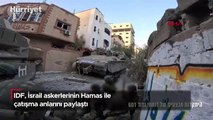 IDF, İsrail askerlerinin Hamas ile çatışma anlarını paylaştı