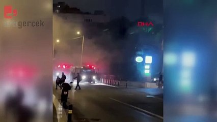 Şişli'de otel yangını