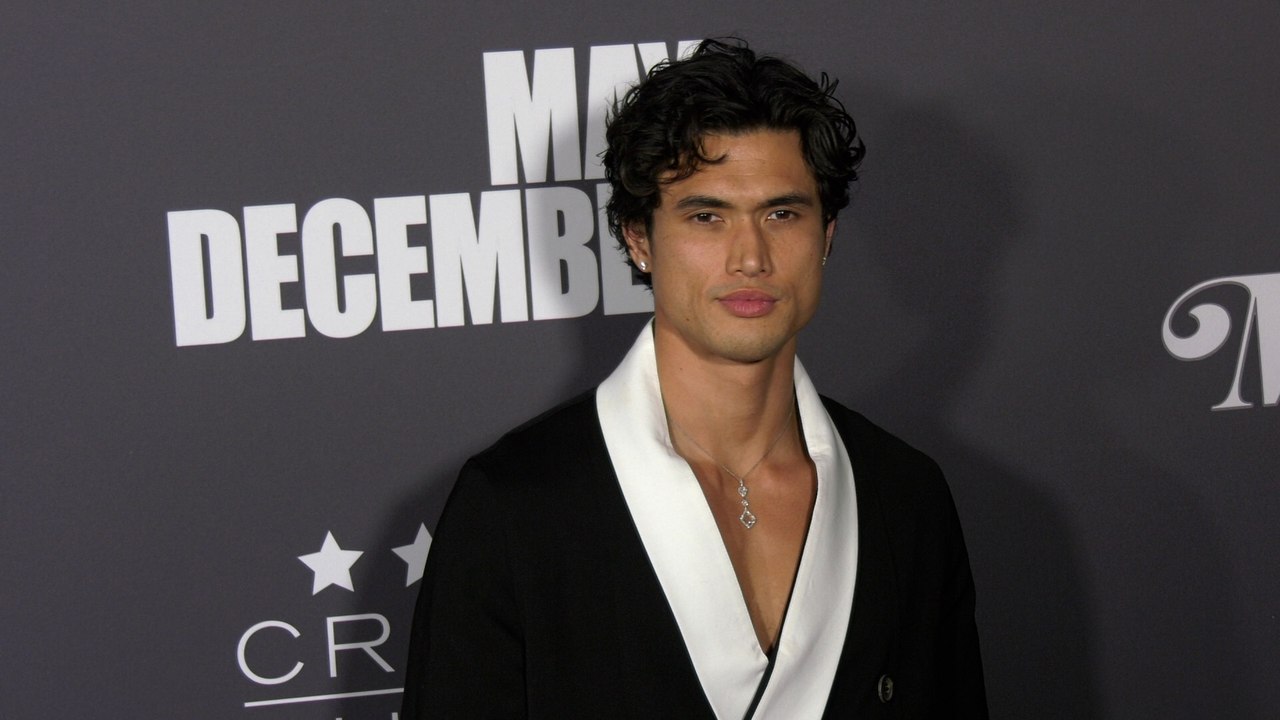Charles Melton "Critics Choice Association's celebration of Cinema & Television: Honoring Black, Latino, and AAPI Achievements" Purple Carpet
