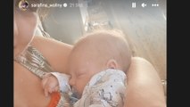 Sarafina Wollny reagiert heftig auf Fan-Vorwürfe wegen Video mit Baby Hope