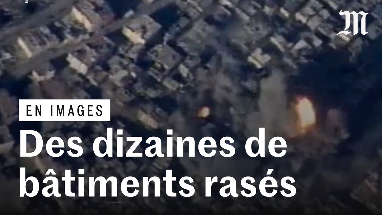 A Gaza, un quartier rasé par l'un des plus intenses bombardements du conflit