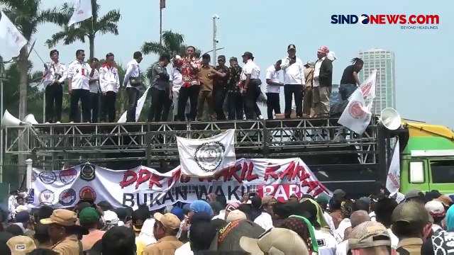 Tuntut Perpanjangan Masa Jabatan Kepala Desa, Ribuan Perangkat Desa Gelar Unjuk Rasa