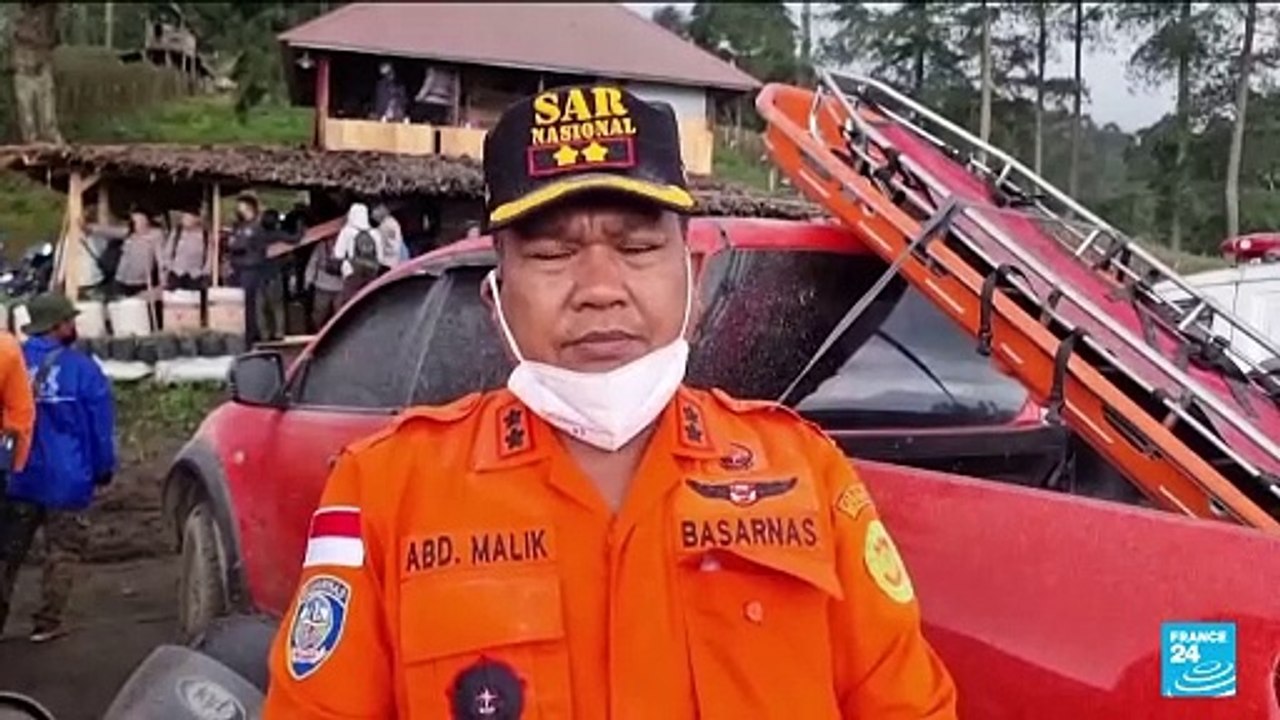 Indonesian rescuers race to find missing after volcano eruption