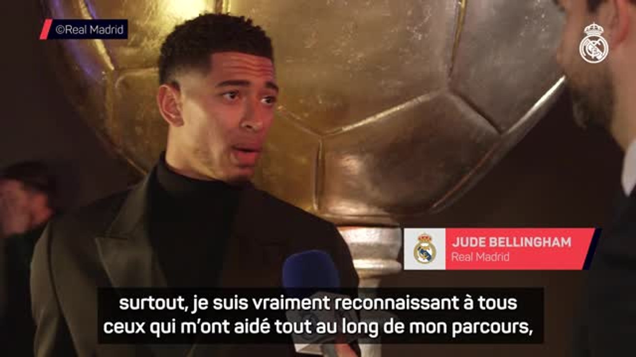 Golden Boy - Bellingham : "Les titres individuels, c'est bien, mais je veux que l'équipe gagne des trophées"