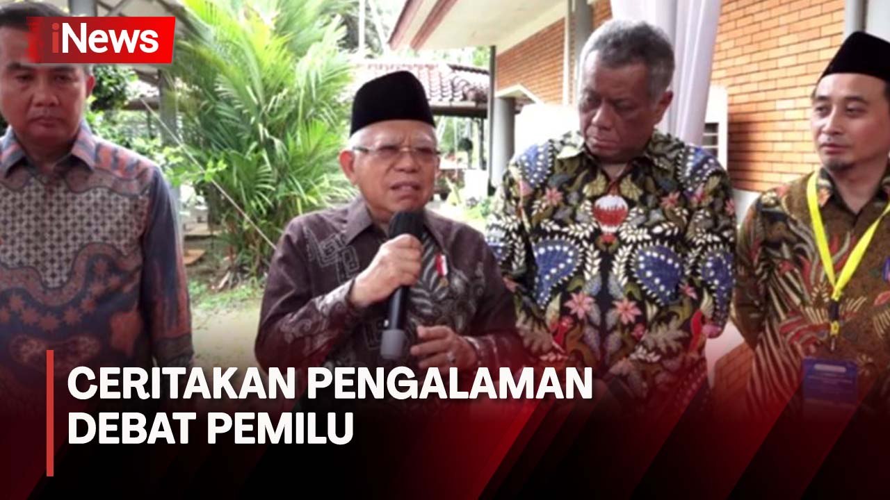 Pengalaman Debat Khusus Cawapres saat Pemilu 2019, Wapres Ma'ruf: Untuk Mengukur Kemampuan