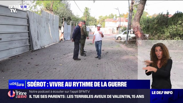 Israël: le quotidien des habitants de Sdérot qui vivent au rythme des bombardements