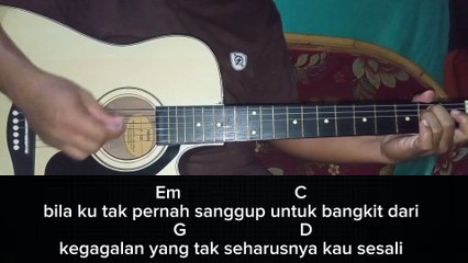 Chord Gitar Lagu Last Child - Sekuat Hatimu | Versi Anak Tongkrongan Chord G
